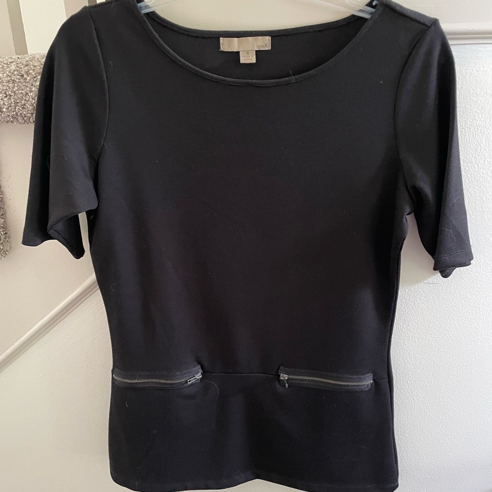 Long black top